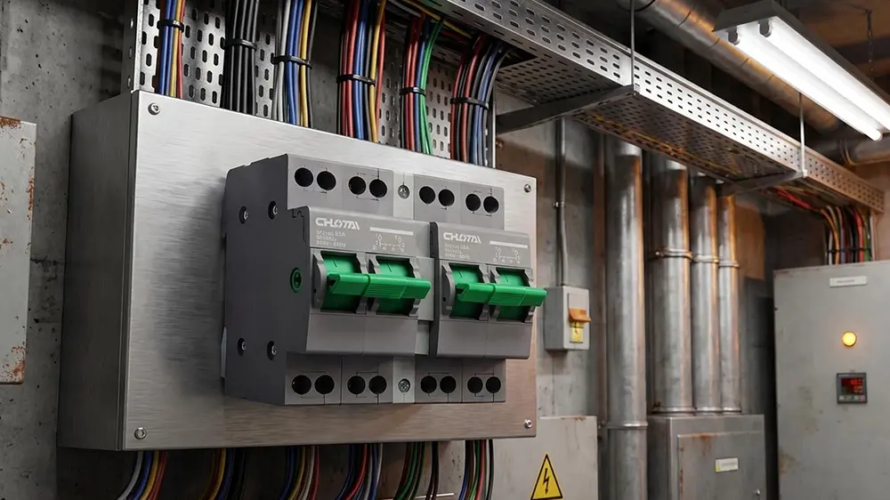 Dual Power Source Transfer Switch