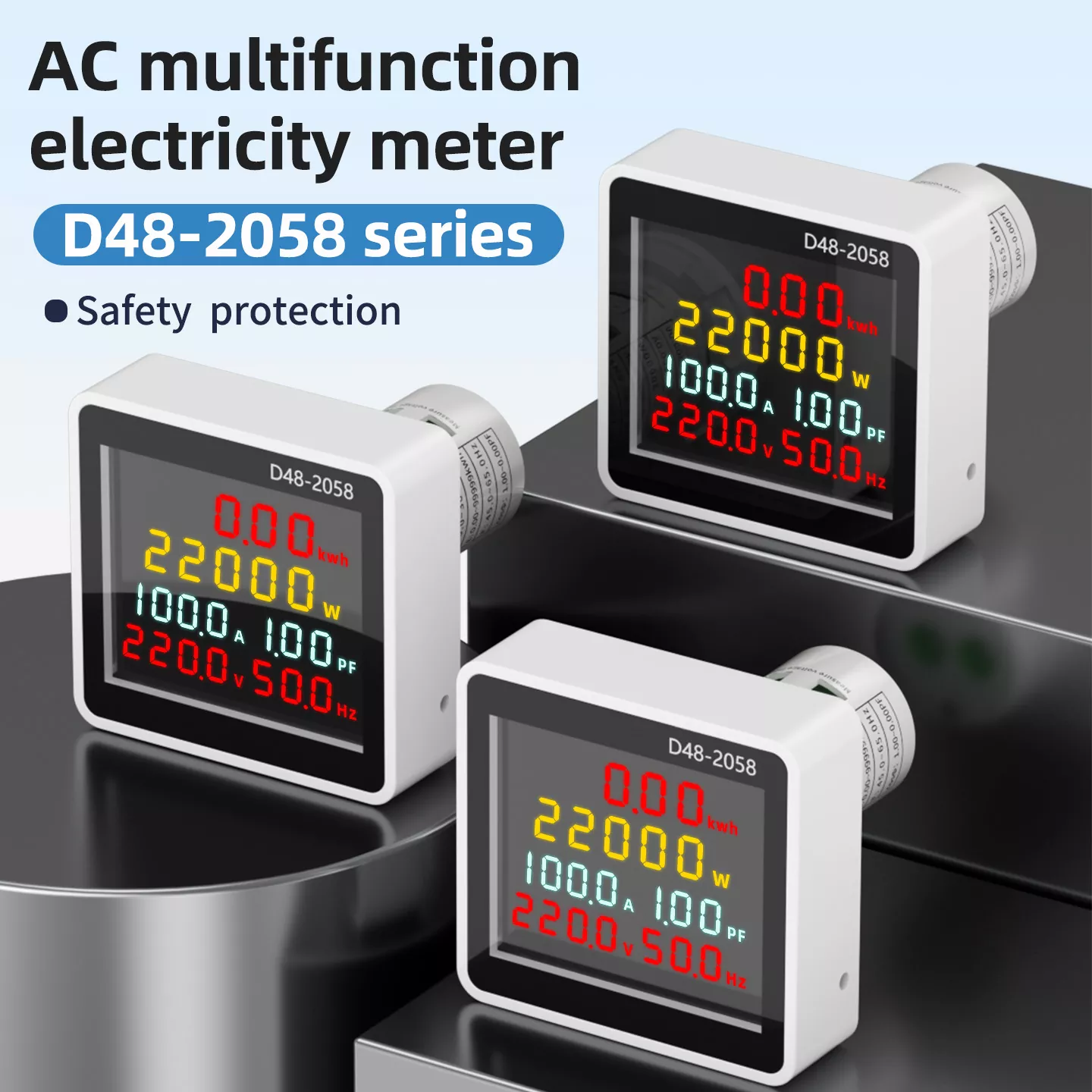 D48 2058 AC multifunktionsmåler